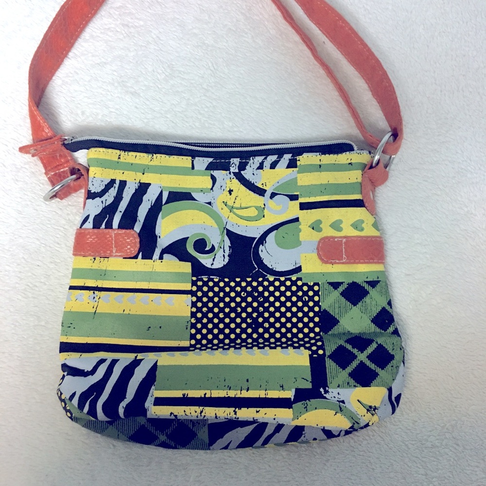 Point Zero Crossbody Multi-Coloured Bag - Picture 4 of 5